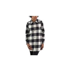 Carhartt Women's Black and White Plaid Button Down Shirt